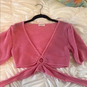 Vestique Crochet Top